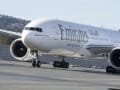 Emirates Air Inaugural Flight on SFO Tarmac