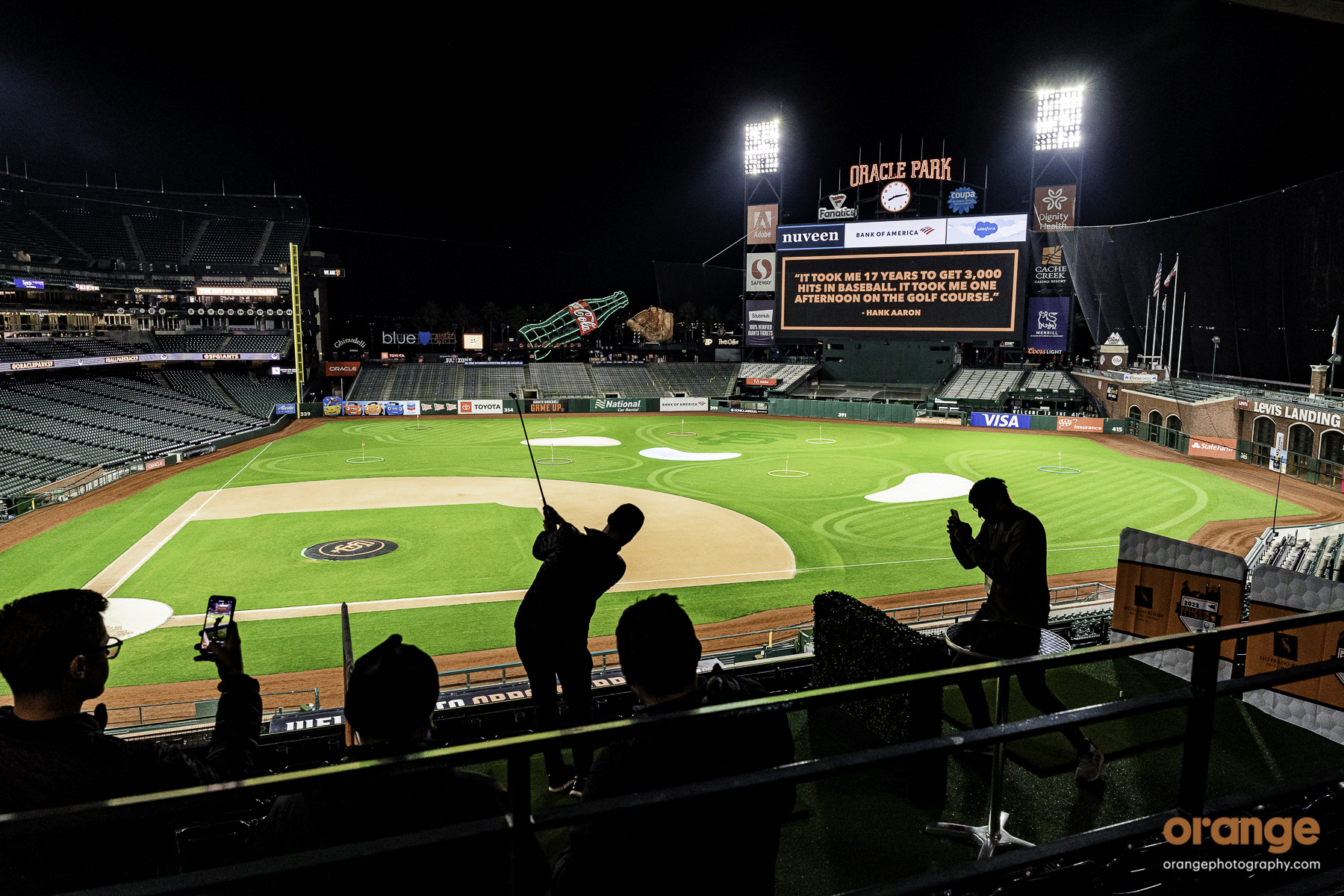 Ballpark Back 9 photography at Oracle Park