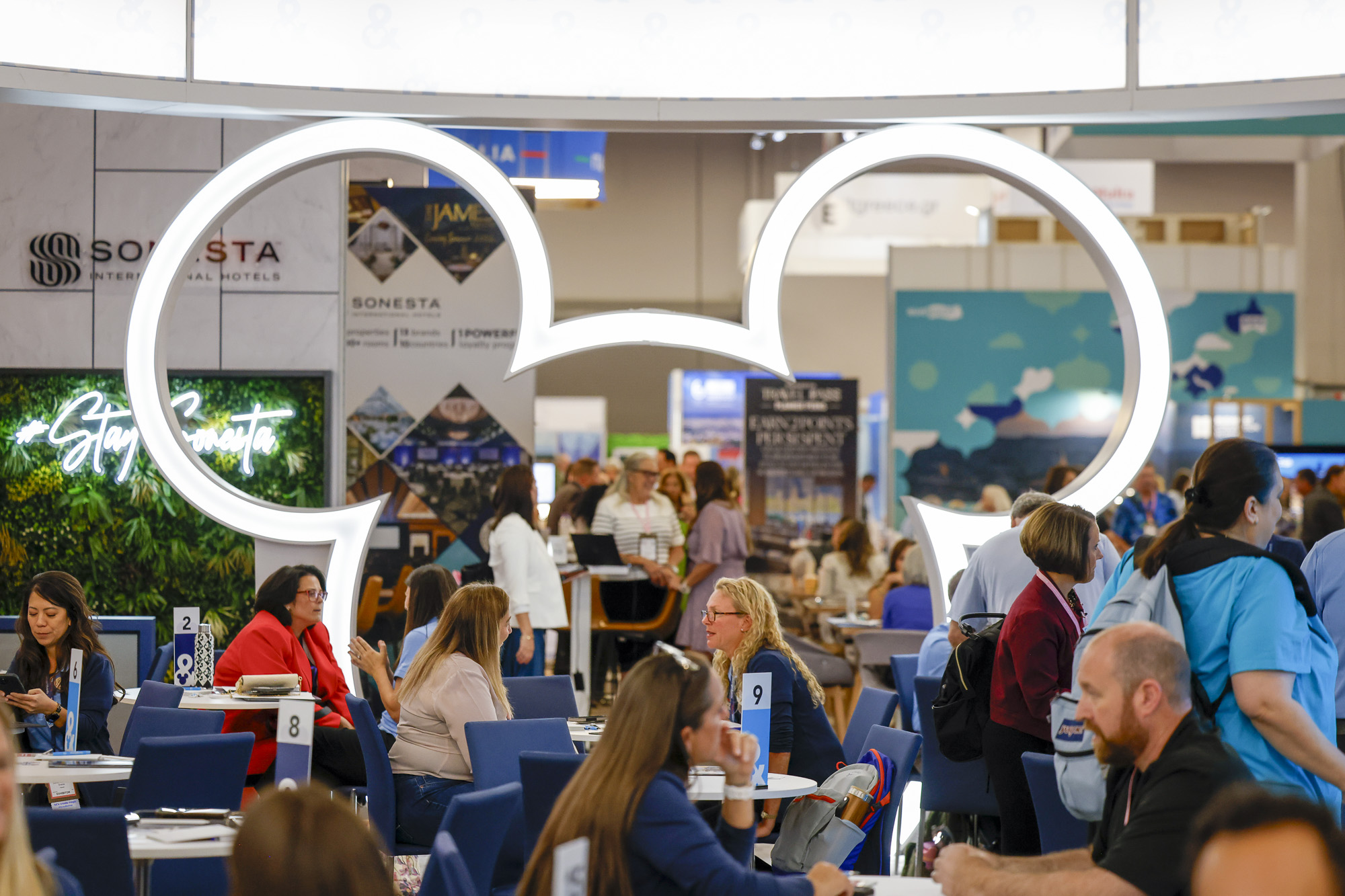 Disney at IMEX event photography by Orange Photography