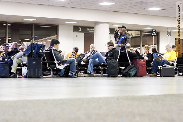 LAX delays...