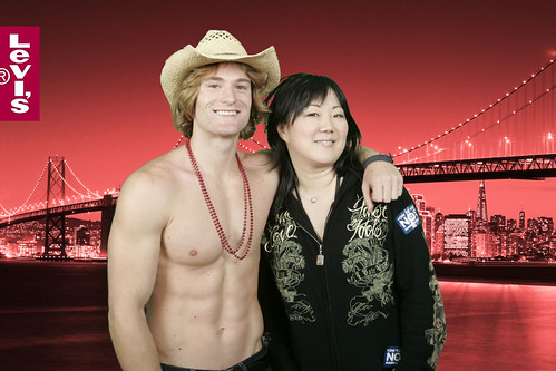 Levi's photo booth at Gay Pride 2008