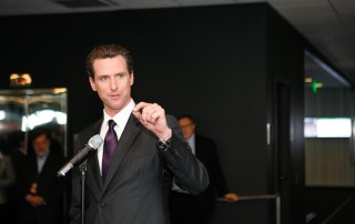 Gavin at Bloomberg Offices