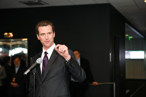 Gavin at Bloomberg Offices