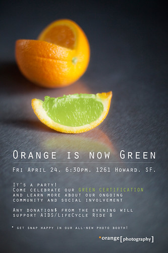 Orange is now Green!