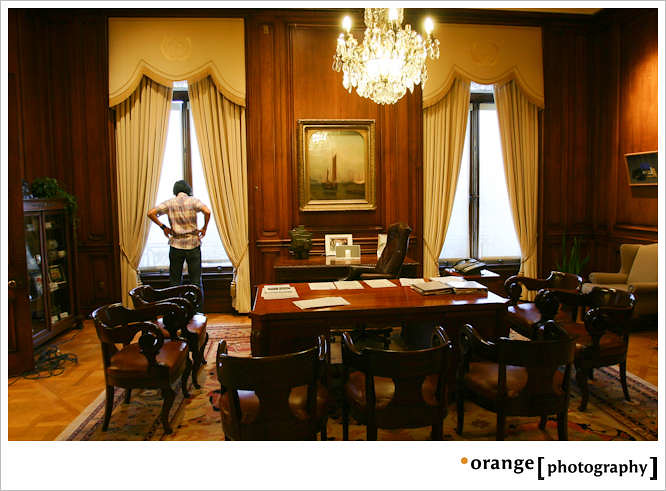 Behind the Scenes - Gavin Newsom Portrait