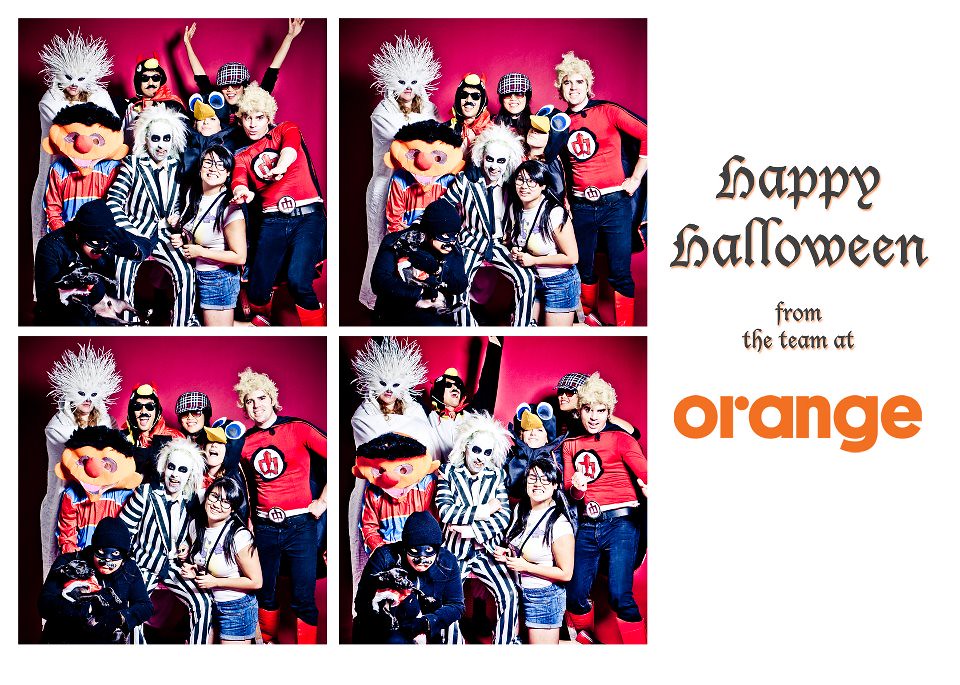 Happy Halloween from Orange!