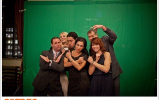 Green screen smashBOOTH at MPINCC Holiday Reception